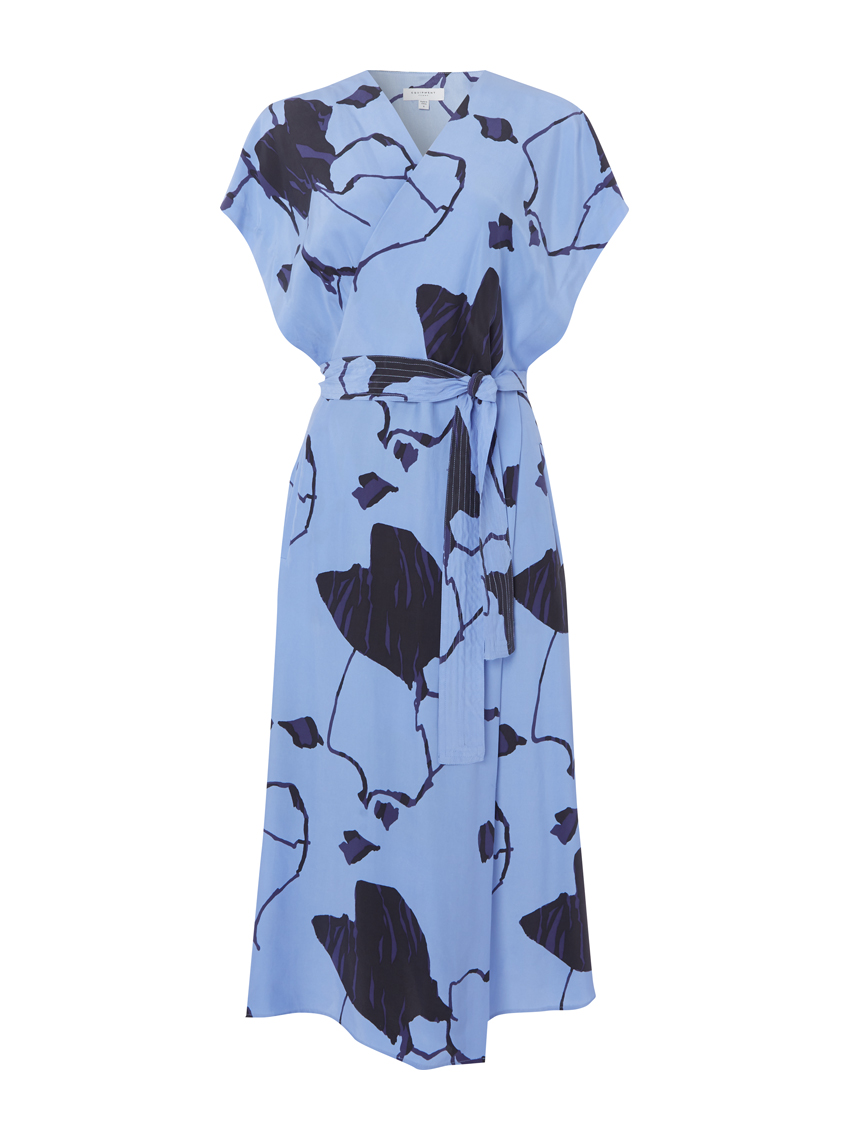 EQUIPMENT Bijou printed silk dress at Ede & Ravenscroft, Madeleine Hamilton
