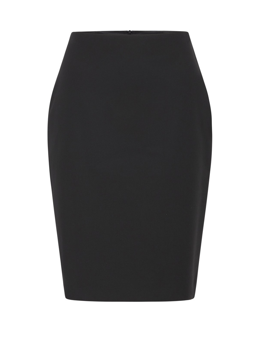 HUGO BOSS Vikena Tailored Pencil Skirt Black at Ede & Ravenscroft ...